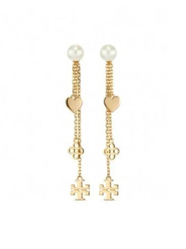 Thora Birch LINEAR KIRA EARRING 157213 700 Earrings - TORY BURCH - BALAAN 1