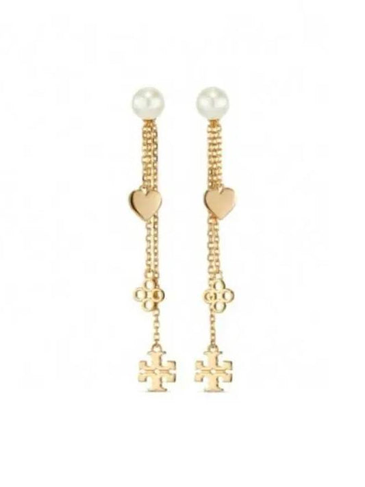 Thora Birch LINEAR KIRA EARRING 157213 700 Earrings - TORY BURCH - BALAAN 1