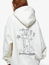 Bearaday embroidered hooded top cream - CPGN STUDIO - BALAAN 2