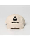 Tyron Logo Ball Cap Ecru - ISABEL MARANT - BALAAN 2