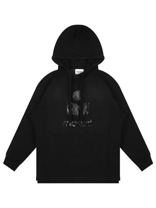 Marly Logo Hoodie Black - ISABEL MARANT - BALAAN 2