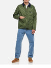 Kenning Quilting  Logo Patch Jacket Green - BARBOUR - BALAAN 4