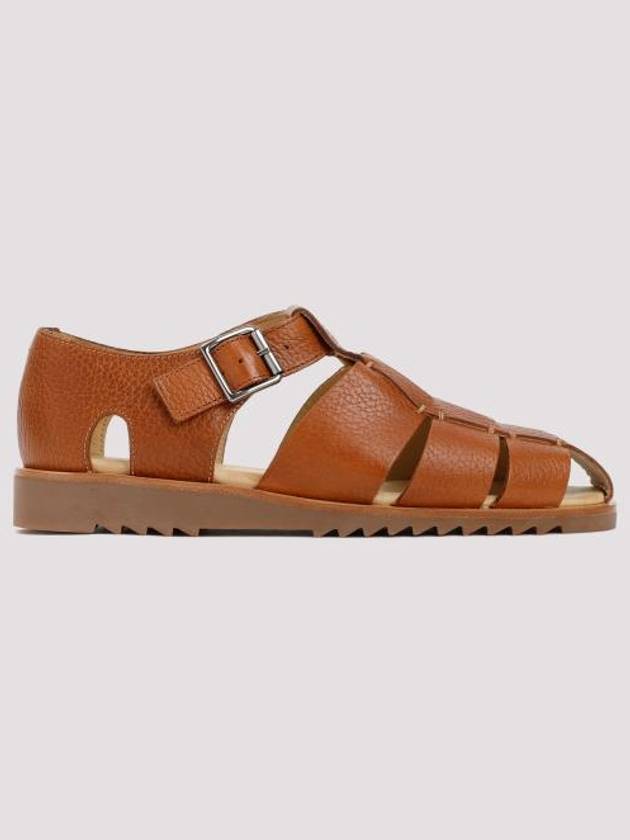 Pacific Buckle Gladiator Sandals Brown - PARABOOT - BALAAN 4