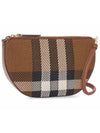 Olympia Check Shoulder Bag Birch Brown - BURBERRY - BALAAN 4