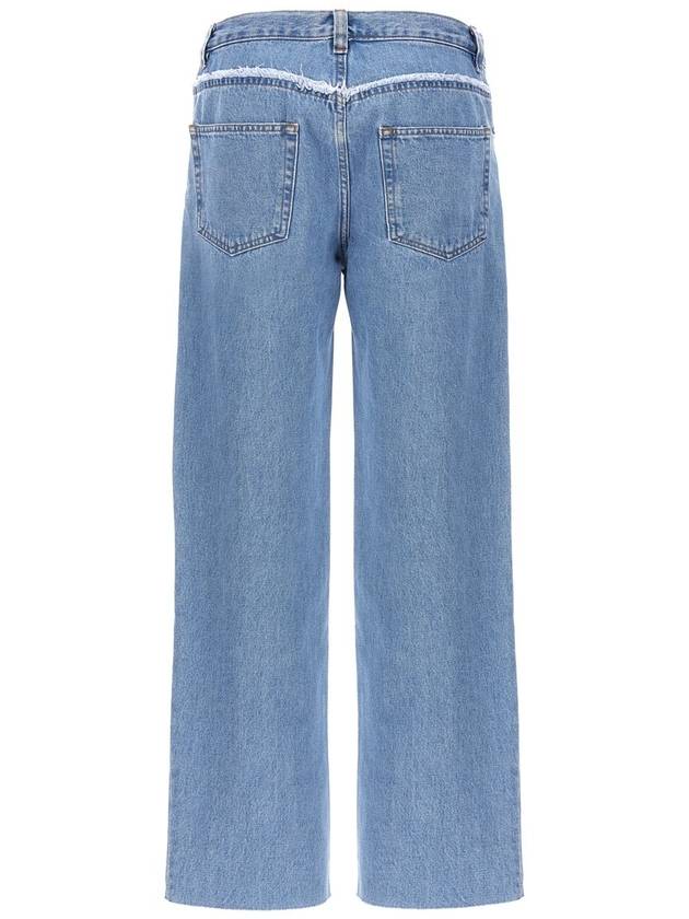 Relaxed Raw Edge F Jeans Pale Blue - A.P.C. - BALAAN 3