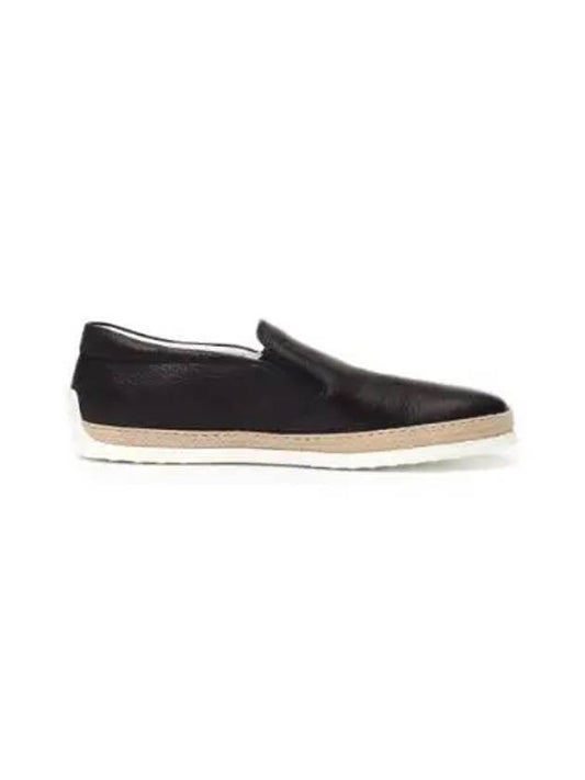 Men's Leather Slip-Ons Black - TOD'S - BALAAN 2