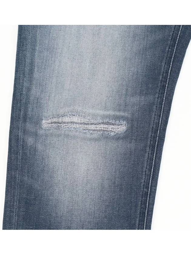 Tapered men's damaged denim - IKALOOOK - BALAAN 7