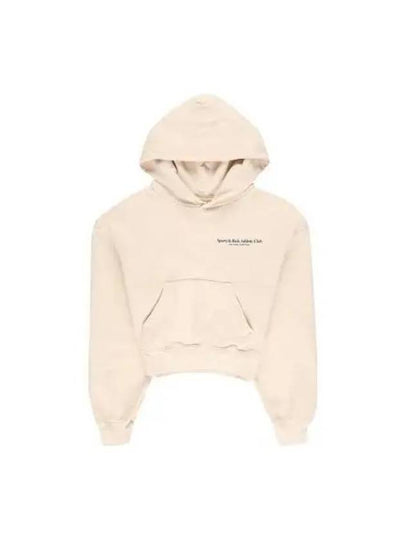 Pocket Hoodie Cream - SPORTY & RICH - BALAAN 2