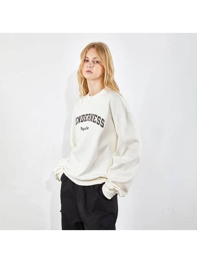 Graffiti Sweatshirt Sweatshirt Ivory - VOYONN - BALAAN 4