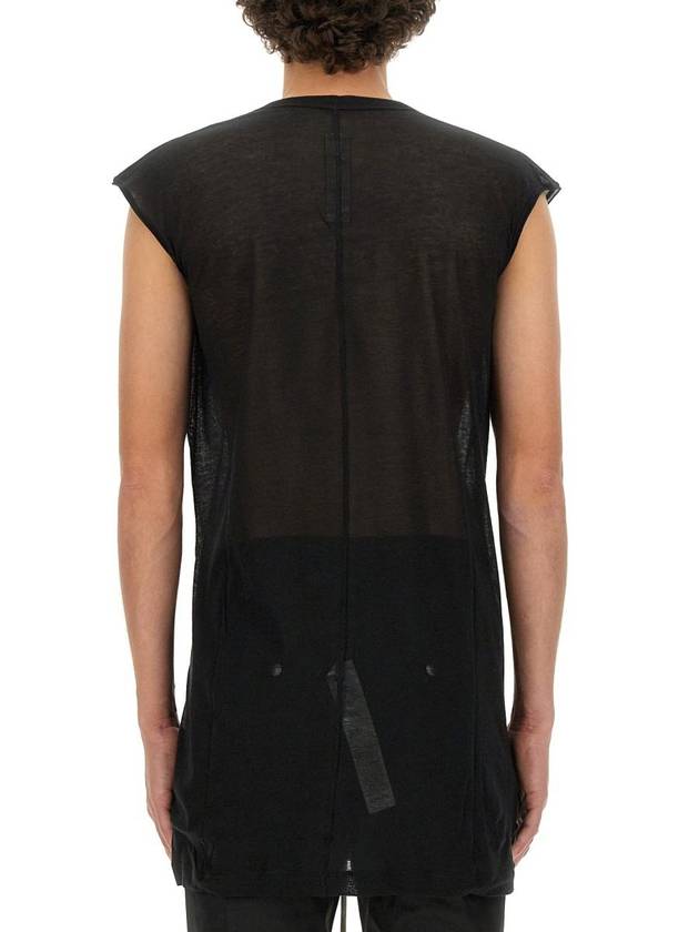 Rick Owens V-Neck T-Shirt - RICK OWENS - BALAAN 4