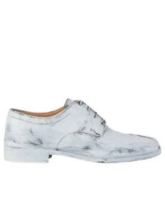 Paint Tabi Lace Up Derby White - MAISON MARGIELA - BALAAN 2