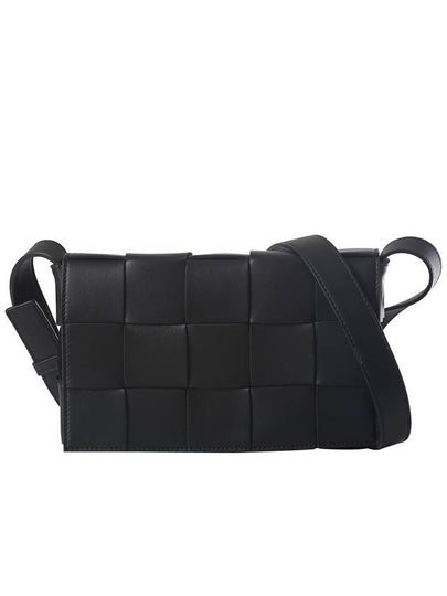 Intrecciato Cassette Cross Bag Black - BOTTEGA VENETA - BALAAN 2