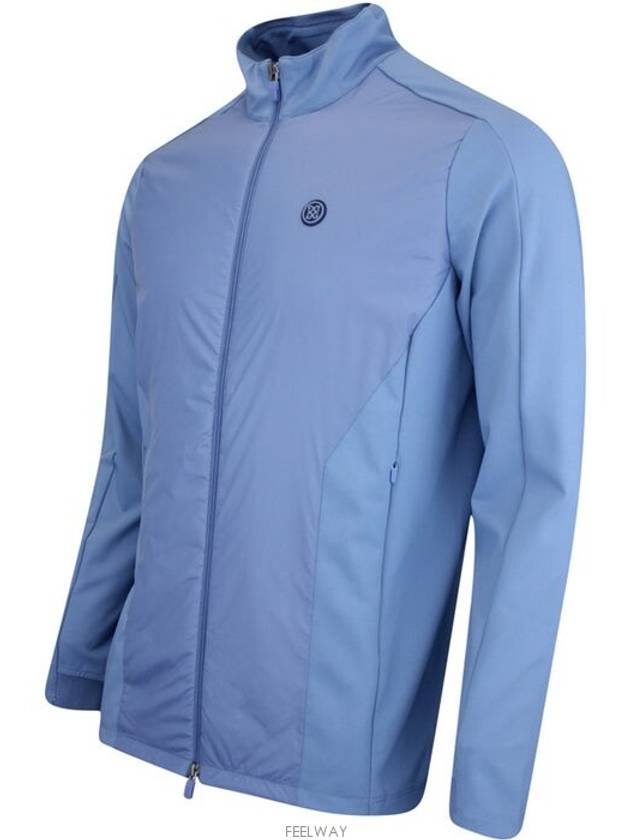 Men'S Performance FZ Hybrid Zip-Up Jacket Blue - G/FORE - BALAAN 4