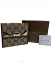 181896 203887 GG leather fabric 3fold bifold wallet - GUCCI - BALAAN 6