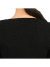 Le Mile Pau Knit Top Black - JACQUEMUS - BALAAN.