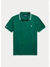 30 Points Wimbledon Custom Slim Fit Mesh Polo Shirt Green - POLO RALPH LAUREN - BALAAN 2