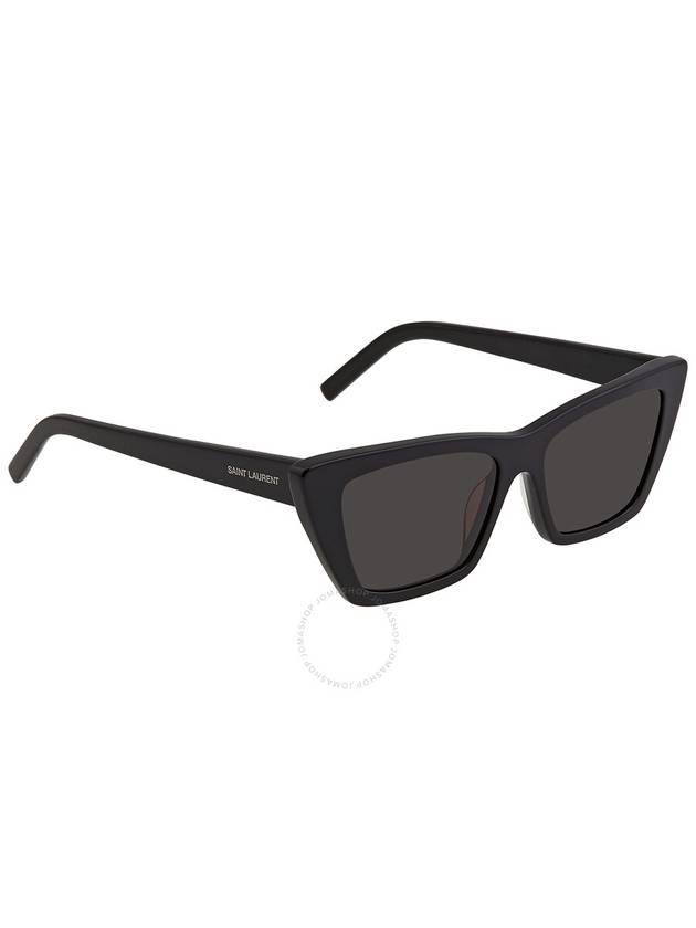 Saint Laurent Grey Cat Eye Ladies Sunglasses SL 276 MICA 001 53 - SAINT LAURENT - BALAAN 3