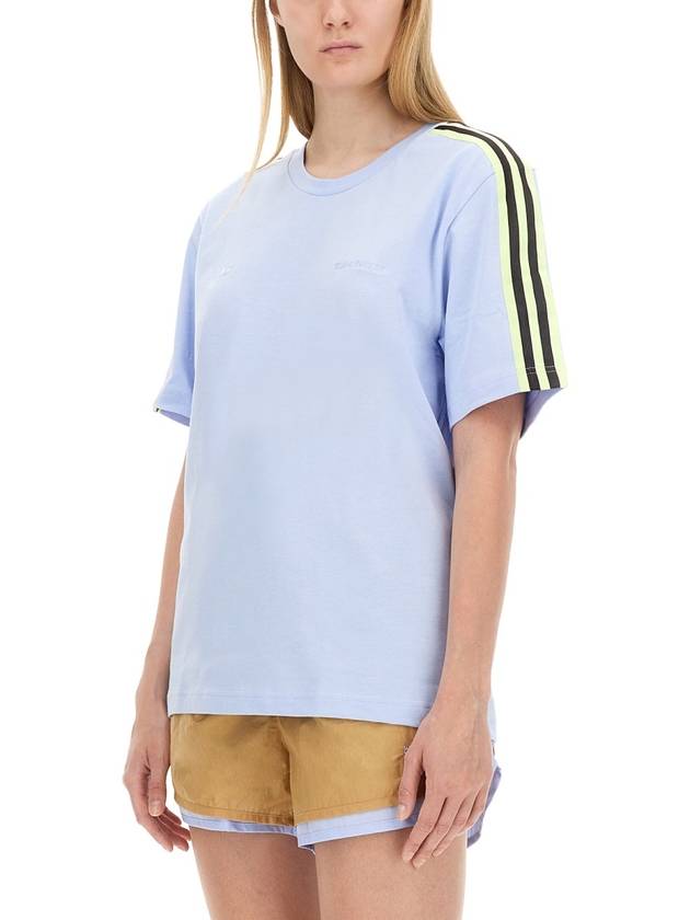 Set In Short Sleeve T-Shirt Blue - ADIDAS - BALAAN 7