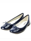 Women's Cendrillon Leather Ballerinas Dark Blue - REPETTO - BALAAN 2