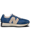 327 Low Top Sneakers Vintage Blue - NEW BALANCE - BALAAN 1