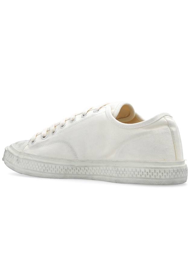 Logo Low Top Sneakers Off White - ACNE STUDIOS - BALAAN 6