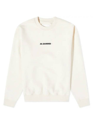 Men's Logo Sweatshirt Yellow Cream - JIL SANDER - BALAAN 1