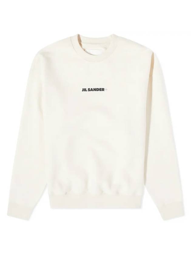 Men's Logo Sweatshirt Yellow Cream - JIL SANDER - BALAAN 1