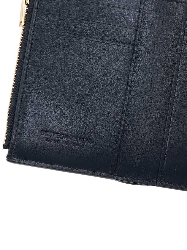 Intrecciato Tri-Fold Zip Half Wallet Space - BOTTEGA VENETA - BALAAN 10