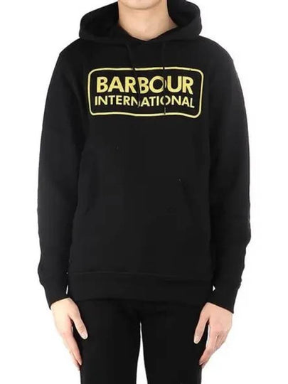 International Pop Over Hoodie Black - BARBOUR - BALAAN 2