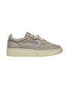 Medalist Goatskin Low Top Sneakers Grey - AUTRY - BALAAN 2