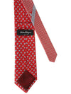 Videogames Print Silk Neck Tie Red - SALVATORE FERRAGAMO - BALAAN 5