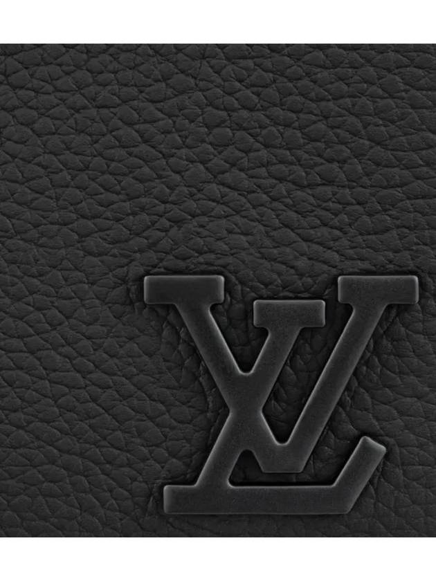 LV Aerogram Key Pouch Black - LOUIS VUITTON - BALAAN 6