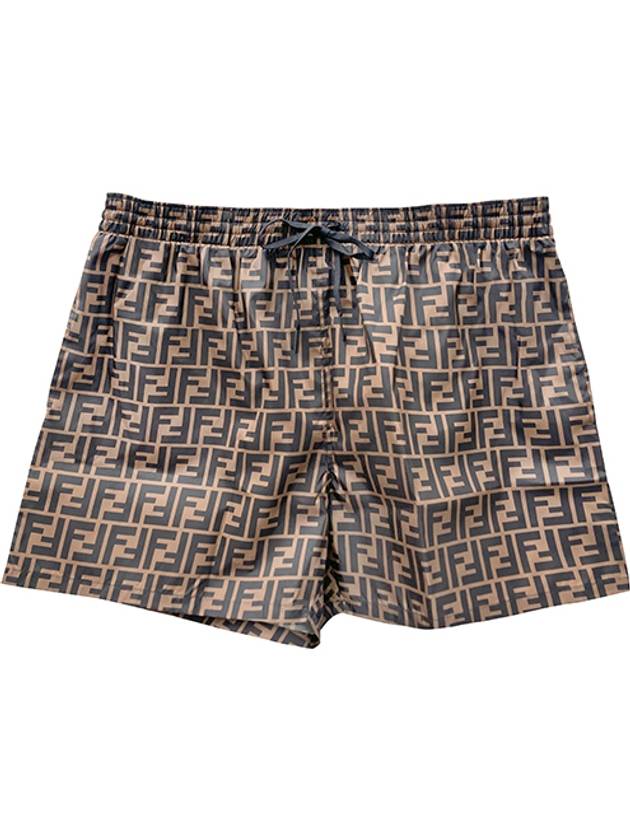 Monogram Swim Short Brown - FENDI - BALAAN 2