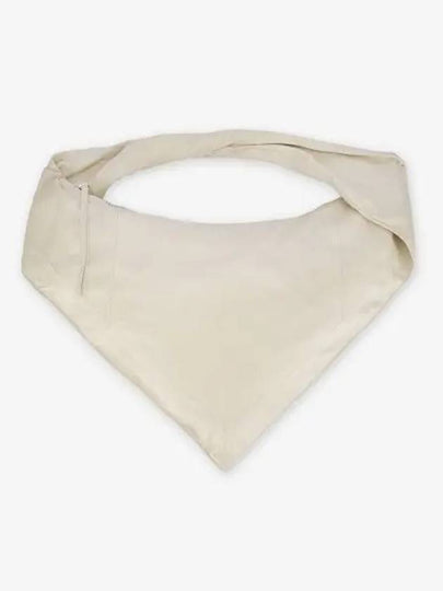 Small Scarf Shiny Nappa Leather Shoulder Bag Off White - LEMAIRE - BALAAN 2