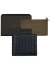 Men's Intrecciato Half Wallet Navy - BOTTEGA VENETA - BALAAN 11