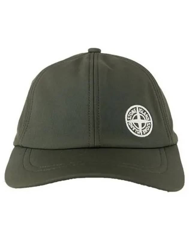 Embroidered Logo Ball Cap Olive - STONE ISLAND - BALAAN 2