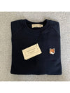 Fox Head Patch Classic Sweatshirt Navy - MAISON KITSUNE - BALAAN 4