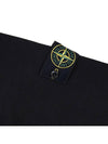 Wappen Patch Cotton Hooded Jacket Black - STONE ISLAND - BALAAN 6