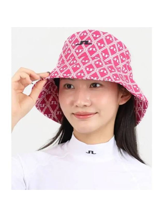 Hat Rosa Print Bucket Hat GWAC09762 S193 Women's Rosa Print Bucket Hat - J.LINDEBERG - BALAAN 1