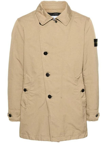 David TC Padding Jacket Biscuit - STONE ISLAND - BALAAN 1