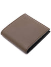 Anagram Embossed Bifold Halfwallet Brown - LOEWE - BALAAN.