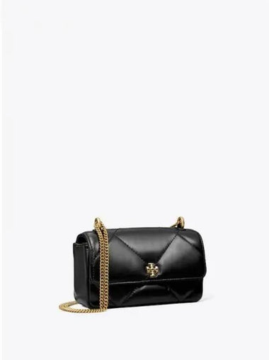 Kira Diamond Quilted Mini Flap Bag WOC Chain Wallet Shoulder Black Domestic Product GM0024061947910 - TORY BURCH - BALAAN 1