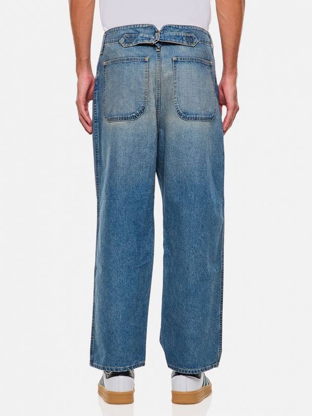 Distressed Denim Jeans Blue - JUNYA WATANABE - BALAAN 4