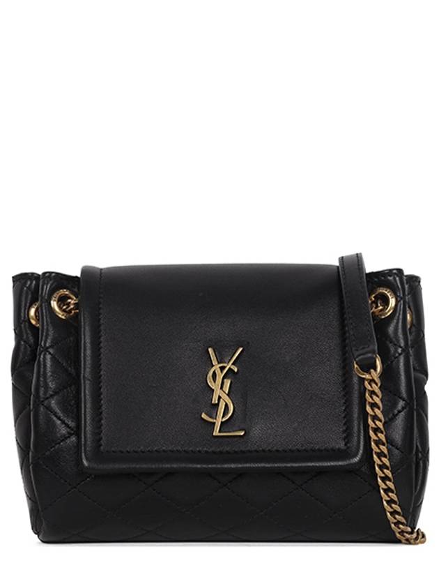 Nolita Lambskin Mini Bag Black - SAINT LAURENT - BALAAN 2