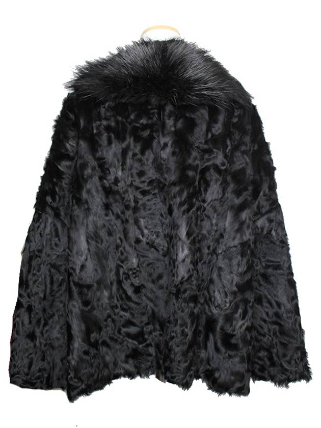 Dolce Gabbana black lamb half coat 55 66 - DOLCE&GABBANA - BALAAN 2