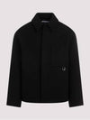 Le Manteau Wool Single Coat Black - JACQUEMUS - BALAAN 1