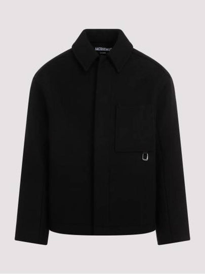 Le Manteau Wool Single Coat Black - JACQUEMUS - BALAAN 2