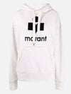 Women's Mansell Black Big Logo White Hood SW0001FA A1M07E 23EC - ISABEL MARANT - BALAAN 2