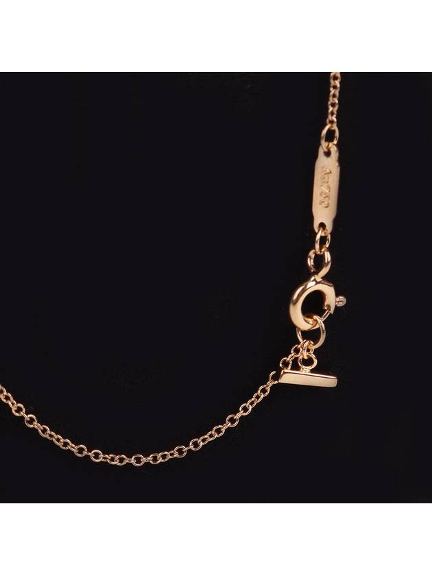 Rose gold T smile small necklace - TIFFANY & CO. - BALAAN 4