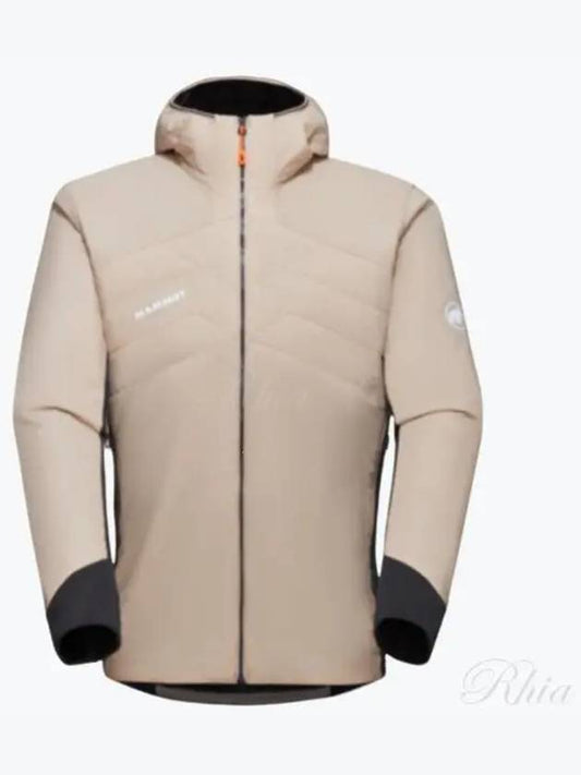 Men's Rime Light IN Flex Hooded Jacket Beige - MAMMUT - BALAAN 2